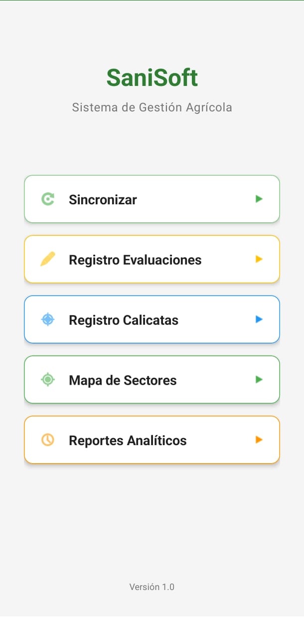 Menú Principal